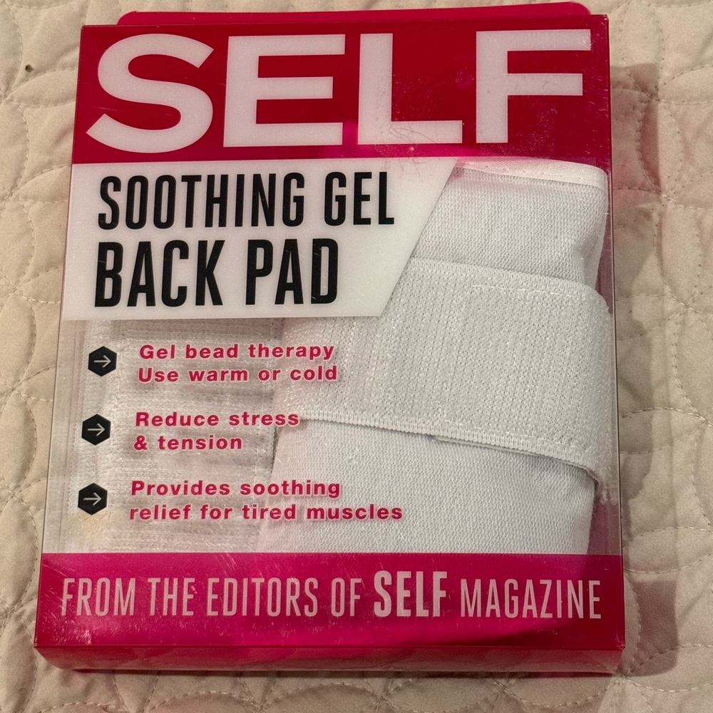 SELF Soothing Gel Back Pad in original package, unused